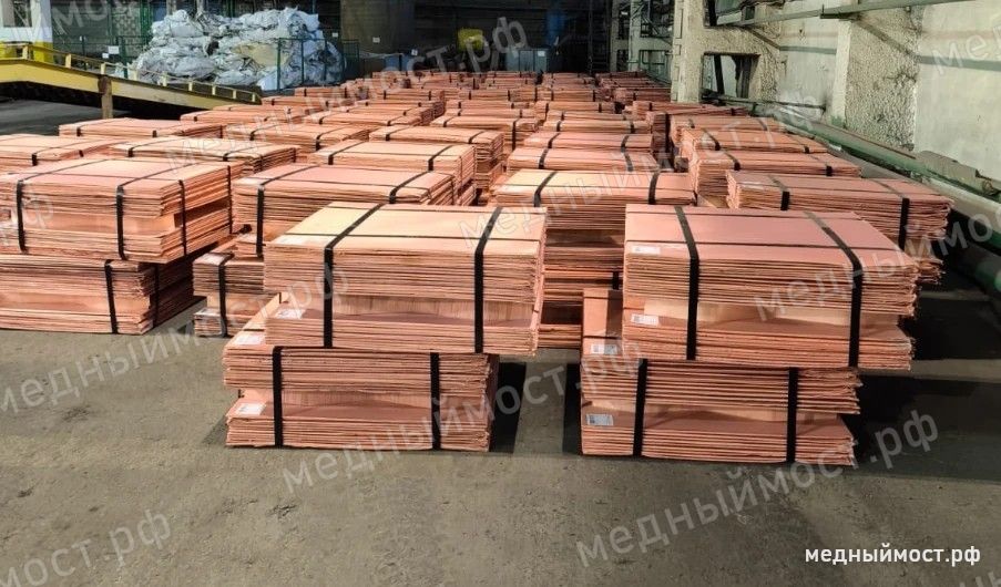 Катоды медные М00к